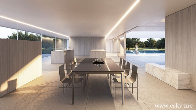 Compluvium House by Fran Silvestre Arquitectos